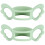 2Pièces Poignées Vertes En Silicone Pour Ultra Large Bébé 6