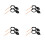 8Pcs Candy Art Work Plastic Manual Sugar Blower Kit 4