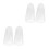 4Pcs Lightweight Grey Head Net Mesh Caps with Wide Brim for Beekeeping 7