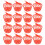 60Sets Plastic Red Mesh Egg Storage Bags with Ventilated Design 3