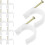 150 Pcs Wire Staple Ethernet Cable Clip Holder For Coaxial Cable 1