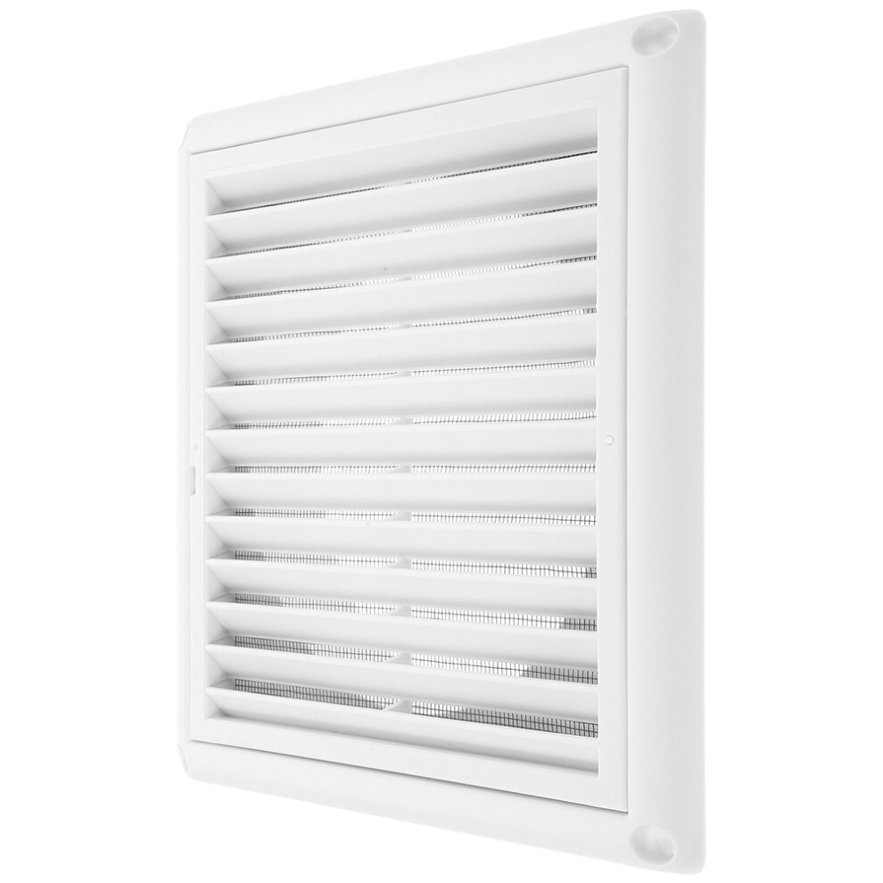 5Pcs White Plastic Exterior Wall Vent Covers For Efficient Airflow 3631378344549
