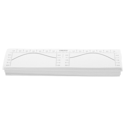 200Pcs Adhesive Eyebrow Stencil Kit for Professional and Personal Use