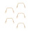 5Pcs Metal Teapot Handle Replacement For Ceramic And Japanese Pots 10