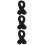 3Pcs Black DIY Elastic Cord Round String for Crafts and Mask Making 2