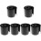 6Sets Black for Pets PVC Sofa Toy Blockers 5