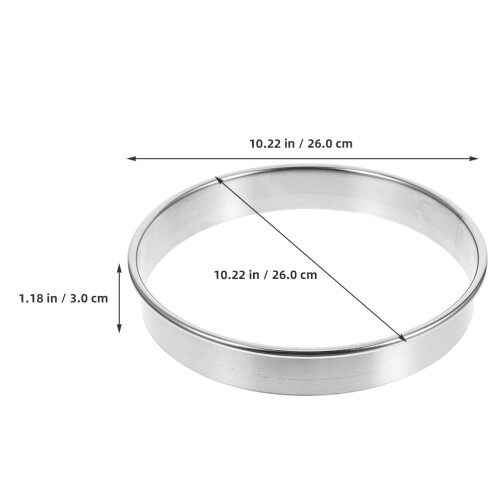 Pizza Serving Ring Making Accessories Cooking Rings For Baking Metal 1