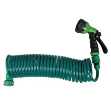 3Pcs Multi-Use Green Coil Water Hose Car Washing Hose