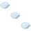 3Pcs Lightweight Retainer Storage Box Sky-Blue Travel Denture Carrier 11
