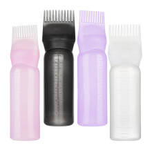8Pcs Hair Root Applicator Bottles PP Dyeing Tools Lightweight Assorted