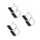 6Pcs Adjustable Metal Mattress Stoppers Prevent Sliding 5