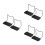 6Pcs Adjustable Metal Mattress Stoppers Prevent Sliding 6