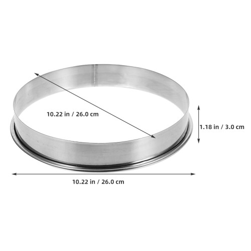 Pizza Serving Ring Making Accessories Cooking Rings For Baking Metal 2