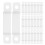 400 Pcs Led Strip Lights Fixing Clips Holder 2