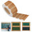 2 Rolls Announcement Border Sticker Clear Knob Wall Shield Work Brown 9