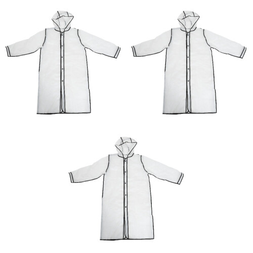3pcs Raincoat Man Camping Eva Backpack 2