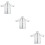 3pcs Raincoat Man Camping Eva Backpack 9