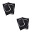 2Pcs Black Knee Protector Sleeve for Exercise Fit 6