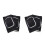 2Pcs Black Knee Protector Sleeve for Exercise Fit 4