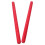 Red Rhythm Stick For Kids Educational Tool 10pcs 1