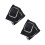 2Pcs Black Knee Protector Sleeve for Exercise Fit 7