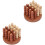 2 Pcs Three Dimensional Chess Board Game Educational Desktop Toy 3