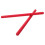 Red Rhythm Stick For Kids Educational Tool 10pcs 9