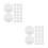 200 Pcs Mineral Water Bottle Filter Portable Tea Strainer 7