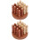 2 Pcs Three Dimensional Chess Board Game Educational Desktop Toy 5