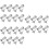24 Pcs Clip-On Earring Base Non-Pierced Ear Clips Diy Material 4