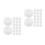 200 Pcs Mineral Water Bottle Filter Portable Tea Strainer 4