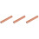 3 Pcs Classic Wooden Dough Roller Dessert Rolling Pin Rolling Pin 4