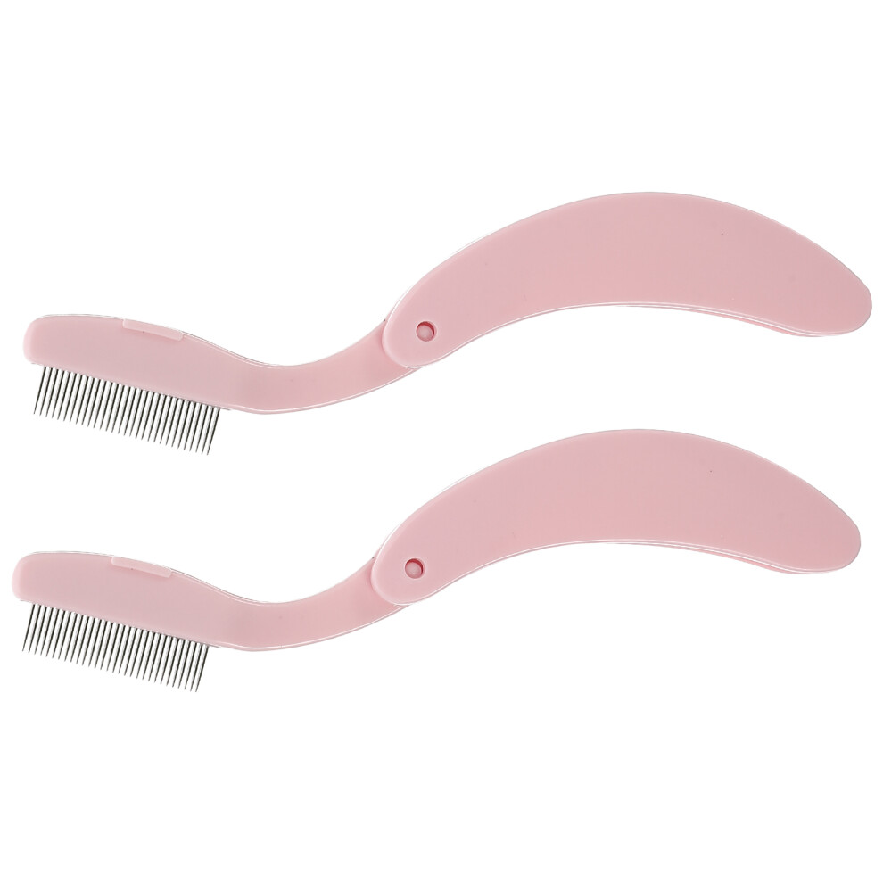 Aboofan 10 Pcs Foldable Eyebrow Comb Spool Pp Modify Girl