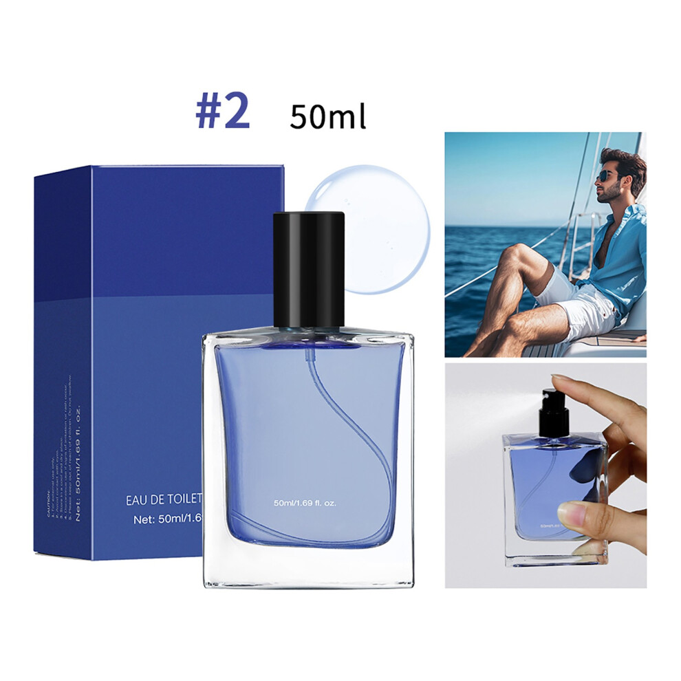 Blue (Blue) Spray Perfume Long Lasting Fragranced Fresh Transparent Colour Perfume 50Ml