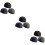 9Pièces Bonnets Internes Cyclistes, Protection Uv, Noir Gris 9