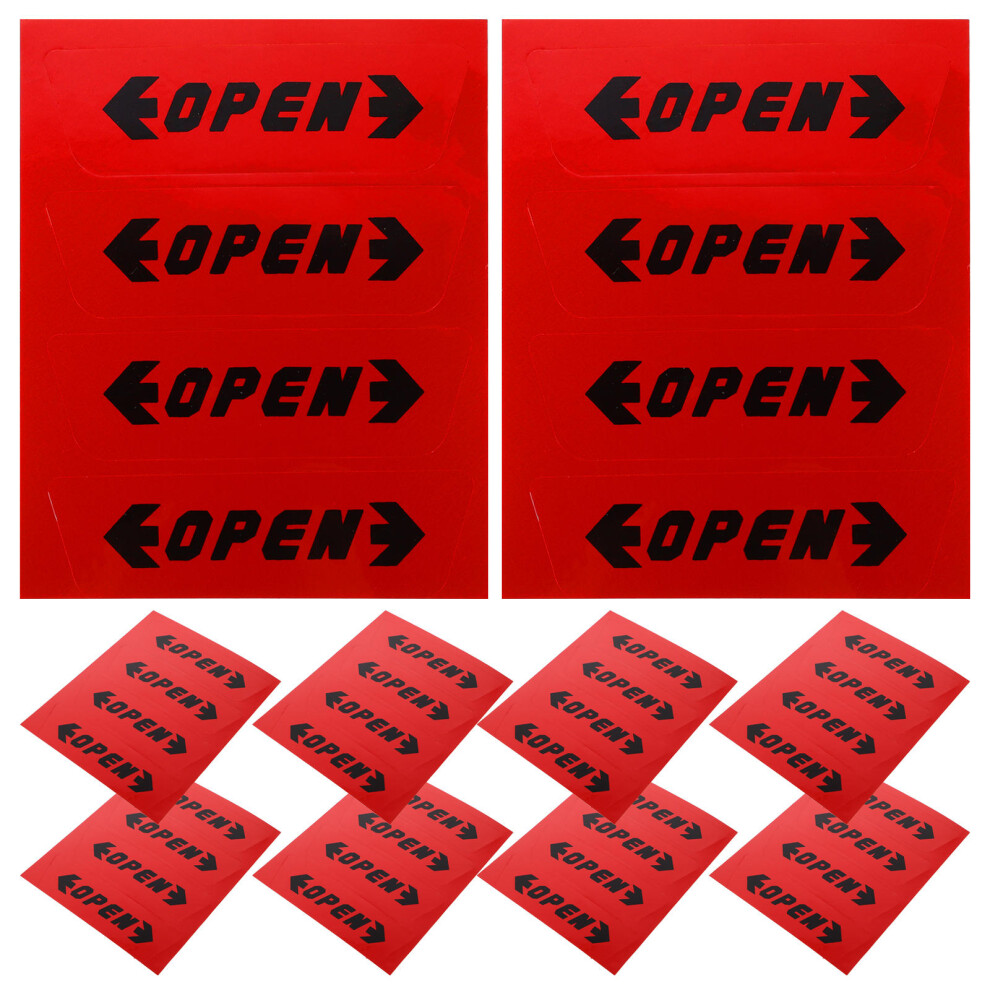 60Pcs Car Reflective Warning Stickers Night Visibility Self-Adhesive Door Open Warning Decals For Vehicle Bicycles Motorcycles 3631488101858