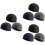 9Pièces Bonnets Internes Cyclistes, Protection Uv, Noir Gris 6
