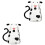 2Sets Glass Cold Water Kettle Set Multiuse Microwaveable Milk Tea Pot 2