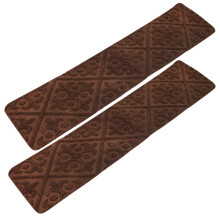 3 Pieces Self Adhesive Stair Mat Self-Adhesive Pads Treads Carpet