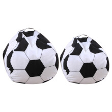 6Stk Plüsch Aufbewahrungstasche Fußball Sitzsack Für Spielzeug