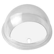 4Pcs Clear Acrylic Wall Hanging Fish Bowls with Smooth Finish