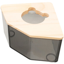 5pcs Hamster Sand Bath Box Splashproof Toilet Container For Pets Versatile Shower And Digging For Easy Observation And Cleaning