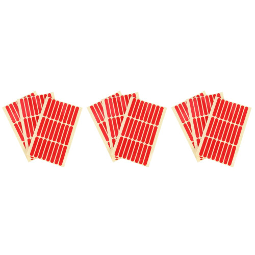 3 Pieces Clear Nail Adhesive Tabs Double-Sided Fingernail Decals 2