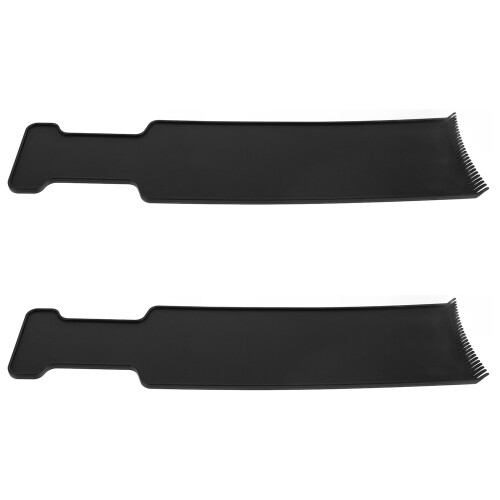 4Pcs Multifunctional Plastic Hair Color Boards and Foiling Combs Set 2