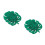 48Pcs Insulated Green Felt Monstera Leaf Cup Coasters for Decor 7