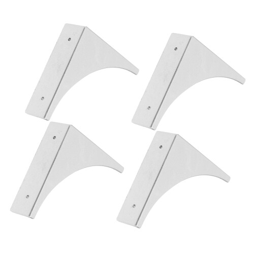 16Pcs Silver Decorative Corner Brackets Copper Furniture Corner Guards