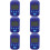 6Pcs Practical Blue Guitar Metronome Electronic Tempo Device 7