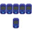 6Pcs Practical Blue Guitar Metronome Electronic Tempo Device 4