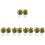10Pcs Artificial Fruit Tree Bonsai Compact Home Decoration 6