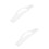 2Stk Transparentes Schneidebrett Griffschablonen Set Aus 6